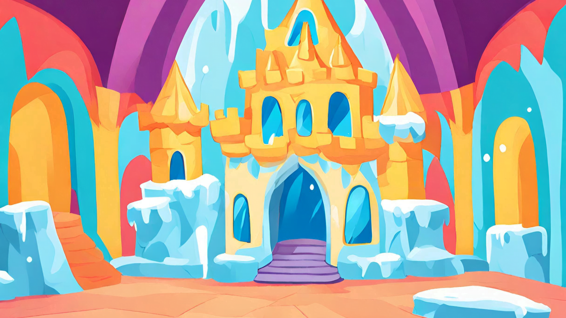 Enchanted Iceberg Kingdom Inside - 5 minute bedtime story