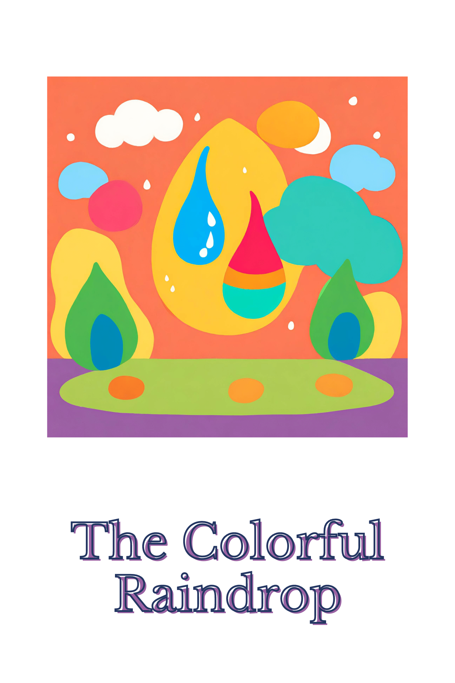 The Colorful Raindrop short story bedtime stories to read